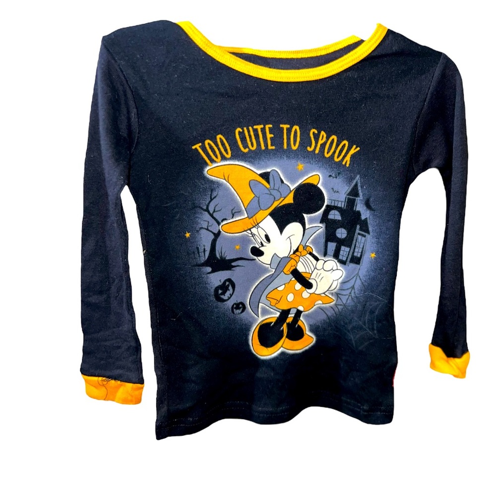 Girl pijama set of Halloween Minnie design